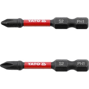Насадка викруткова ударна YATO PH1 х 50 мм. HEX 1/4