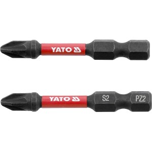 Насадка викруткова ударна YATO PZ2 х 50 мм. HEX 1/4