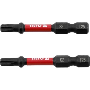 Насадка викруткова ударна YATO TORX T25 х 50 мм. HEX 1/4