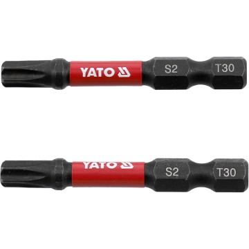 Насадка викруткова ударна YATO TORX T30 х 50 мм. HEX 1/4