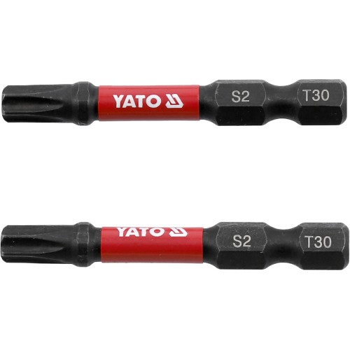 Насадка викруткова ударна YATO TORX T30 х 50 мм. HEX 1/4