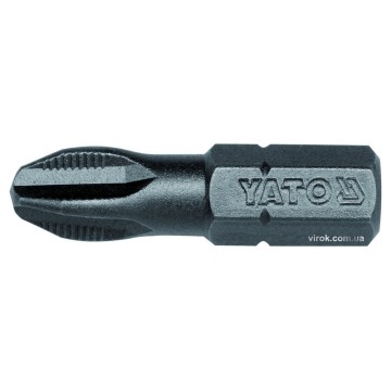 Насадка викруткова YATO : Philips PH3 x 25 мм. HEX 1/4