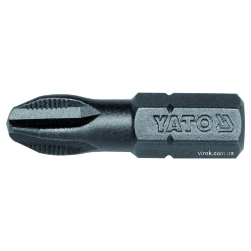 Насадка викруткова YATO : Philips PH3 x 25 мм. HEX 1/4