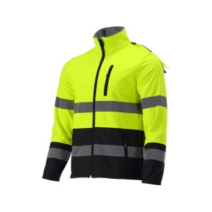 Куртка SOFTSHELL світловідбивна YATO розмір M; 3 кишені ріст- 172-176 см 100%- поліест [15]