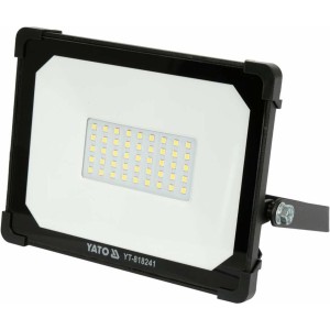 Прожектор з SMD-діодним випромінювачем YATO: 30Вт, 230 В, 2850 Лм, 45 діодів, 181x 169.5x 32 мм [10]