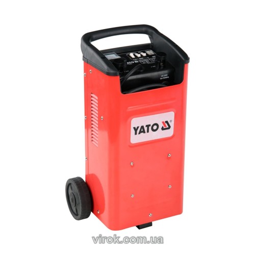 Пуско-зарядний пристрій YATO : акумулятор 12/24 В, 40-240 А, 20-600 Аh, 230 В [1]