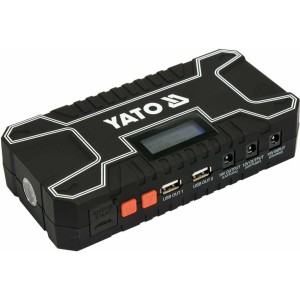 Пускова-зарядна батарея Li-Pol YATO ємність 12 Агод, 300/500 А, живлення через USB: 5В, 2А [10/160]