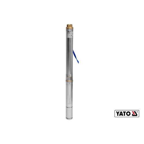 Насос глибинний YATO: 370 Вт, 5400 л/год, макс.висота- 35 м, макс.глибина- 80 м, кабель-20м