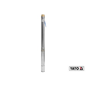 Насос для води глибинний YATO: 550Вт, 6000л/год, макс.висота- 50м, макс.глибина- 80м, кабель-20м [1]