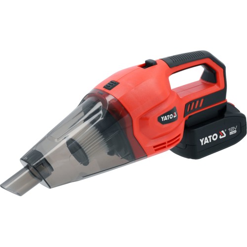 Порохотяг з фільтром HEPA акумулятор YATO Li-Ion 18 V 4 АГод 150 Вт 2 подовжувачі і насадки [6]