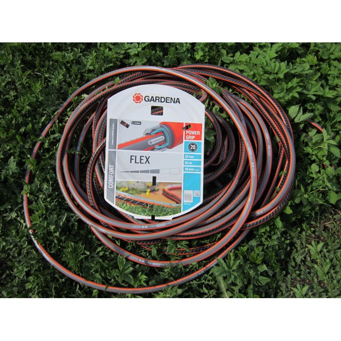 Шланг GARDENA Flex 9х9, 3/4", 50 м (18055-20.000.00) Шланг GARDENA Flex 9х9, 3/4", 50 м (18055-20.000.00)