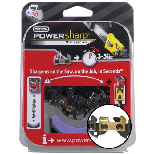 Ланцюг OREGON 91PS PowerSharp 3/8-1.3-56 (573268) для бензопили, електропили