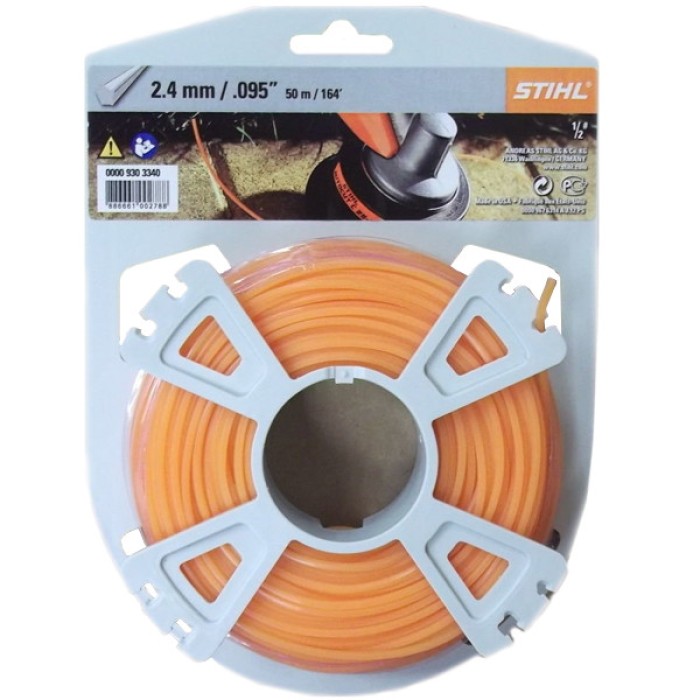 Жилка (тримерний корд) STIHL 2,4мм х 48 м п`ятикутна (00009303340) Жилка (тримерний корд) STIHL 2,4мм х 48 м п`ятикутна (00009303340)