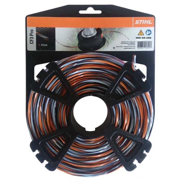 Жилка (тримерний корд) STIHL 3,0мм х 21 м CF3 Pro (00009304302) Жилка (тримерний корд) STIHL 3,0мм х 21 м CF3 Pro (00009304302)