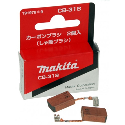 Вугільні щітки MAKITA CB-318 (191978-9) 2 шт. в комплекті