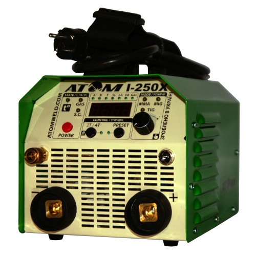 Зварювальний інвертор АТОМ I-250X
