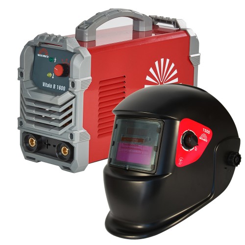 Зварювальний апарат VITALS B 1600 + маска (156472)