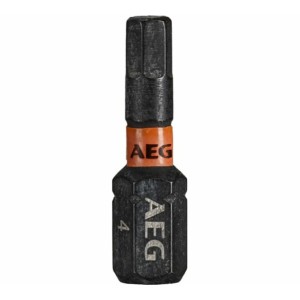 Насадки викруткові ударостійкі AEG: HEX 4, l= 25 мм, 3 шт. DW
