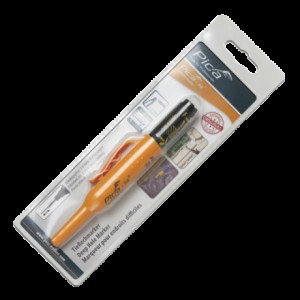 Маркер фірмовий з довгим носиком Pica-Ink Deep Hole Marker, 150/46 чорний