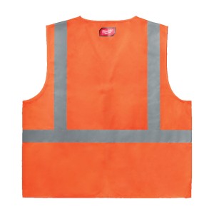 Жилет сигнальний Hi-Viz MILWAUKEE, помаранчевий, розмір 2XL/3XL