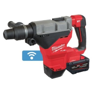 Перфоратор акумуляторний SDS-MAX MILWAUKEE, M18 FHM-121C, 11Дж (зарядний пристрій M12-18 FC, 1 акумулятор М18 FB12 12Аг, кейс)