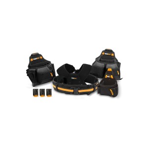 Набір Toughbuilt, ремінь, підтяжки, 3 сумки с кліпсами, TB-CT-101-5