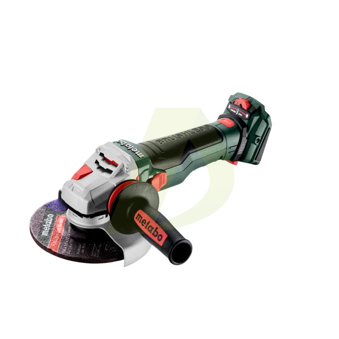 Акумуляторна безщіткова кутова шліфмашина Metabo WVB 18 LTX BL 15-150 Quick із більшим диском 150 мм