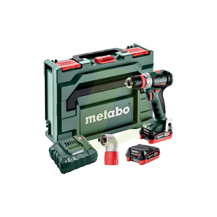 Компактний акумуляторний дриль-шуруповерт Metabo PowerMaxx BS 12 BL Q Pro для монтажу та роботи у тісних місцях
