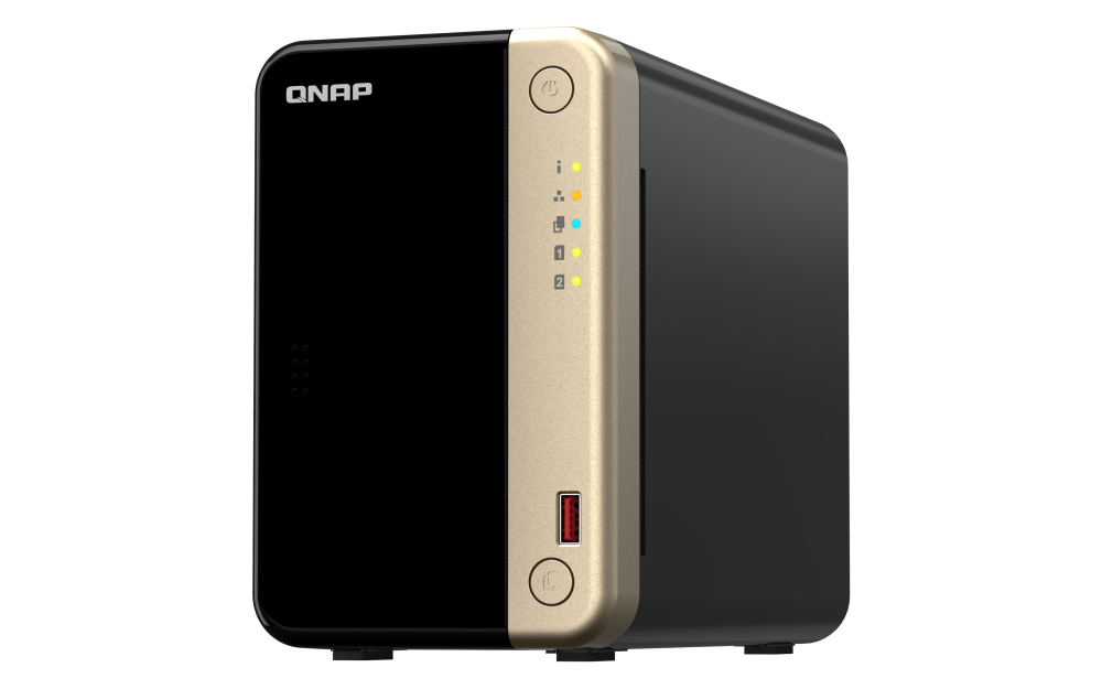 QNAP TS-264 як приклад сучасного домашнього NAS з 2.5GbE та NVMe-кешем