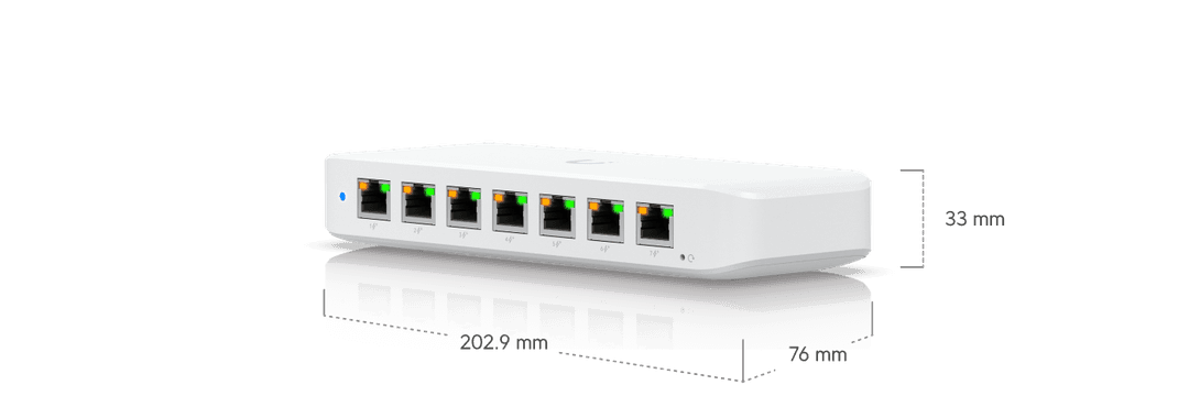 PoE-комутатор з кількома Gigabit портами для домашньої мережі
