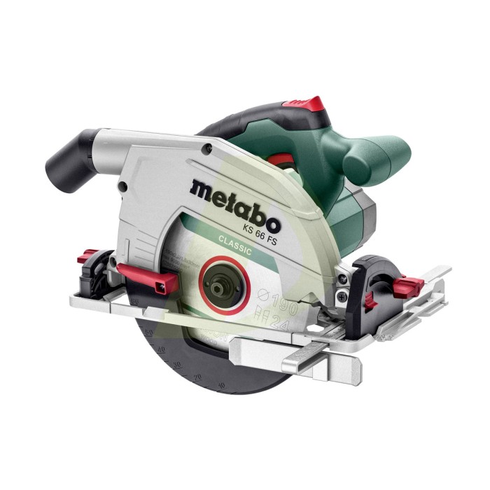 METABO KS 66 FS як універсальна 190-мм ручна дискова пила