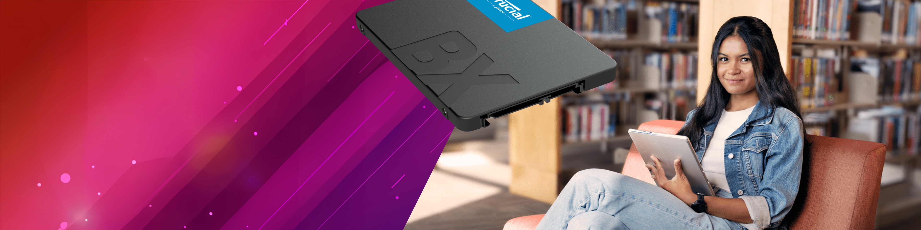 Crucial BX500 як приклад SATA SSD для недорогого апгрейду старого ноутбука або ПК
