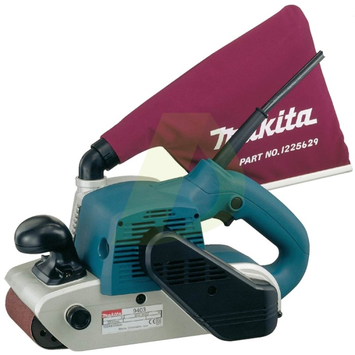 Стрічкова шліфувальна машина MAKITA 9403 як важкий професійний клас для великих площин