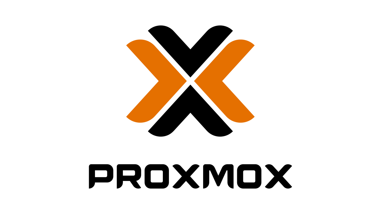 Логотип Proxmox VE для домашнього сервера та віртуалізації