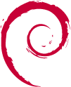 Офіційний логотип Debian stable для базової серверної системи
